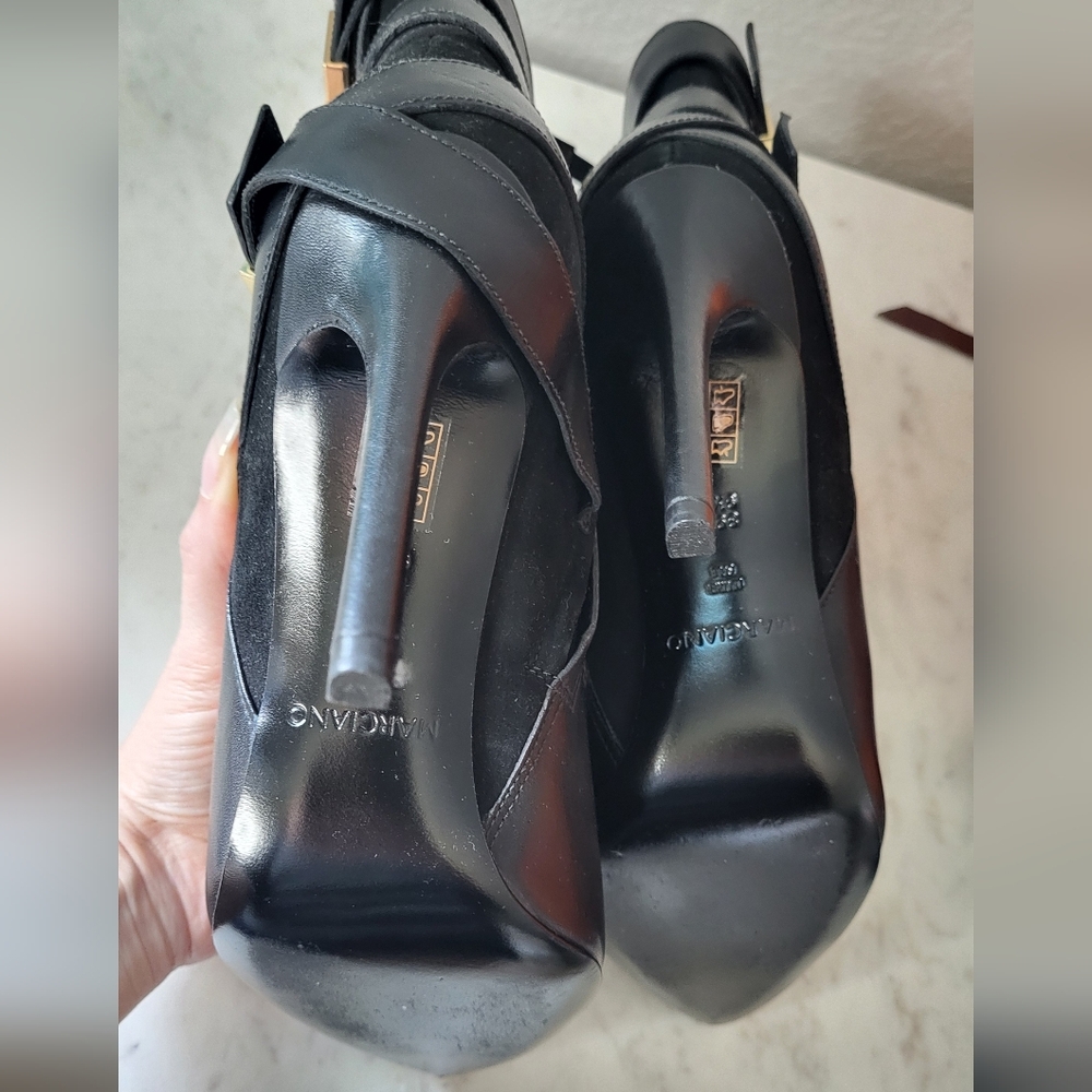 NEW Marciano Black Bianca Bootie 9.5 - Picture 5 of 5